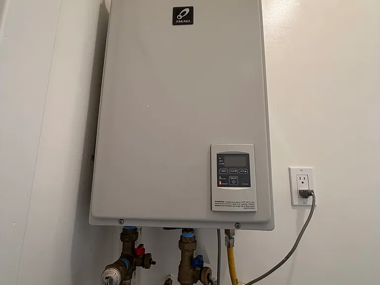 On-demand tankless water heater