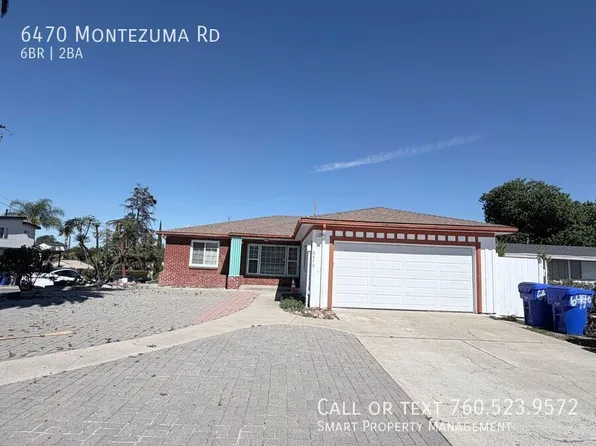 6470 Montezuma Rd, San Diego, CA 92115