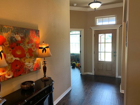 Looking back at front door