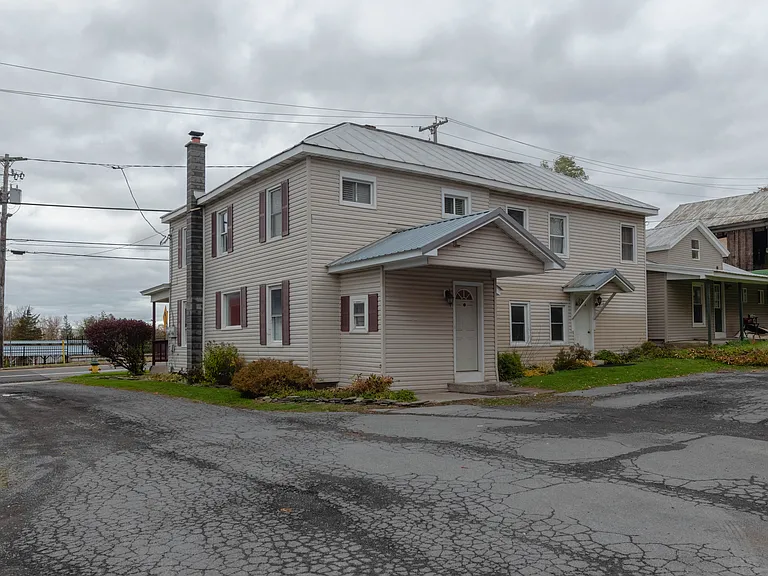 The back door to Unit A is the left door.