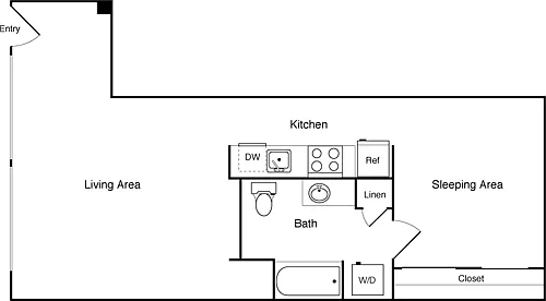 Floor plan Live Work D