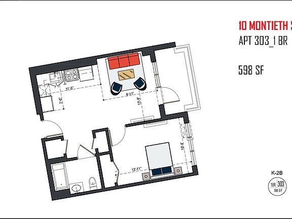 2nd image of 10 Montieth St #303A