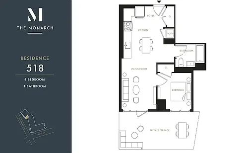 Floor plan 518