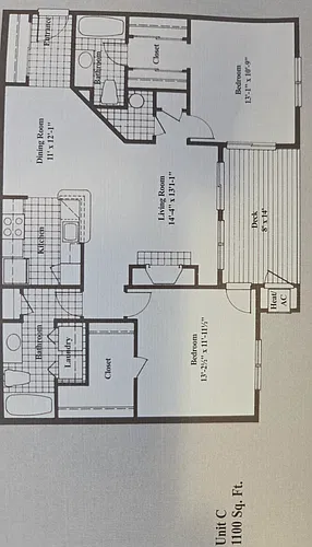 Floor plan Floorplan C