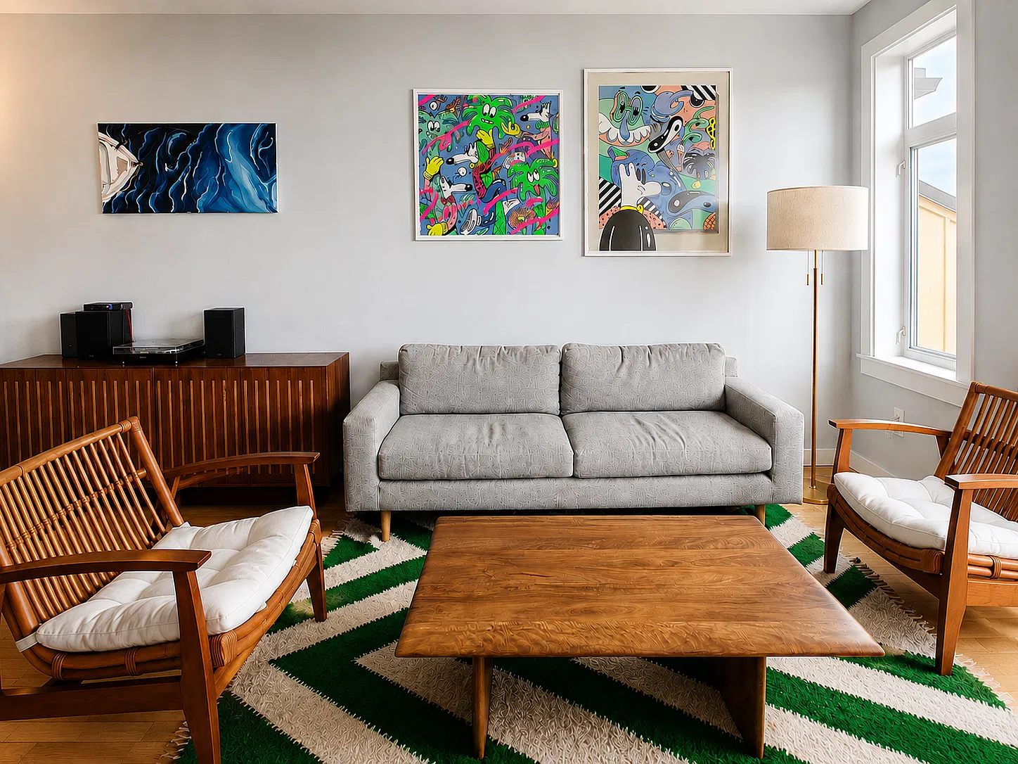 1 bed, 572 sqft, $2,300 — Photo 3