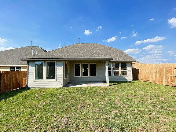 Backyard with Covered Patio