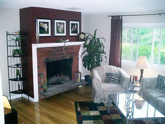 Living Room & Fireplace