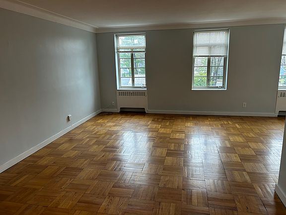 Open Living room dining area just painted