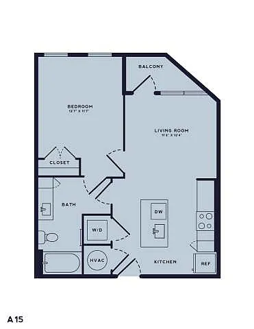 Floor plan A15
