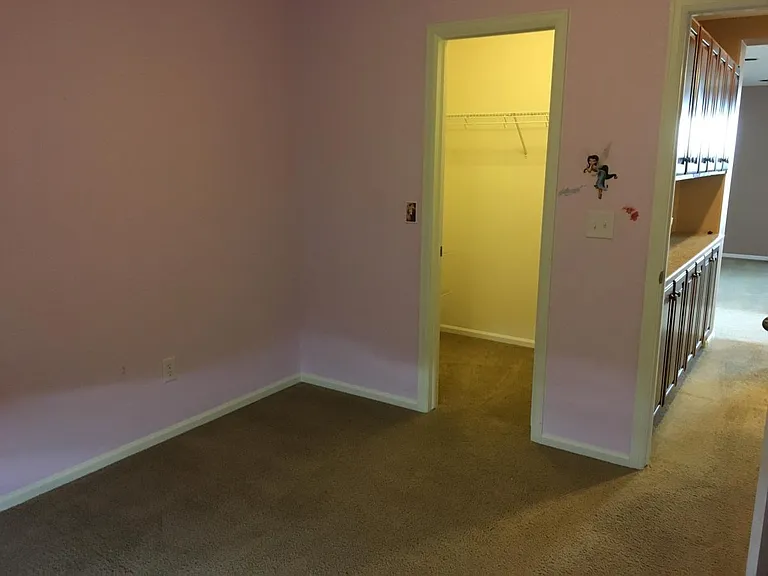 bedroom 2 with walk in closet