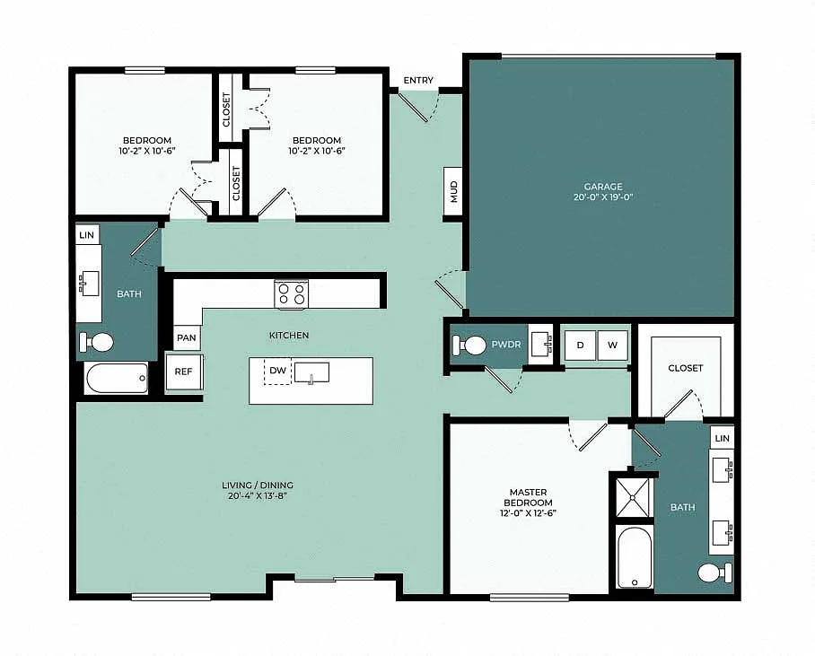 Floor plan TH