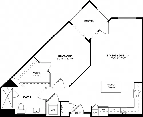 Floor plan A2-W