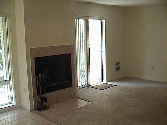 Fireplace.