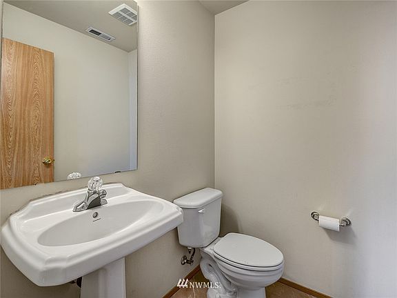 Powder room on main floor