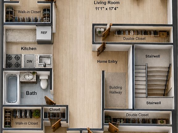 3rd image of 116 W 121st St APT 3
