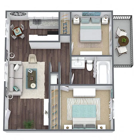 Floor plan 2A