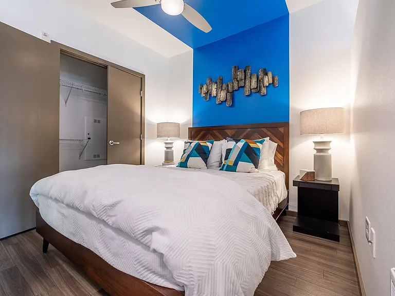 Bedroom with Closet