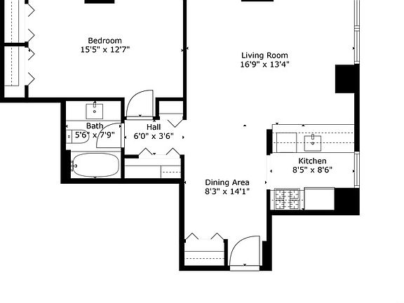 2nd image of 247 W 87th St #5E