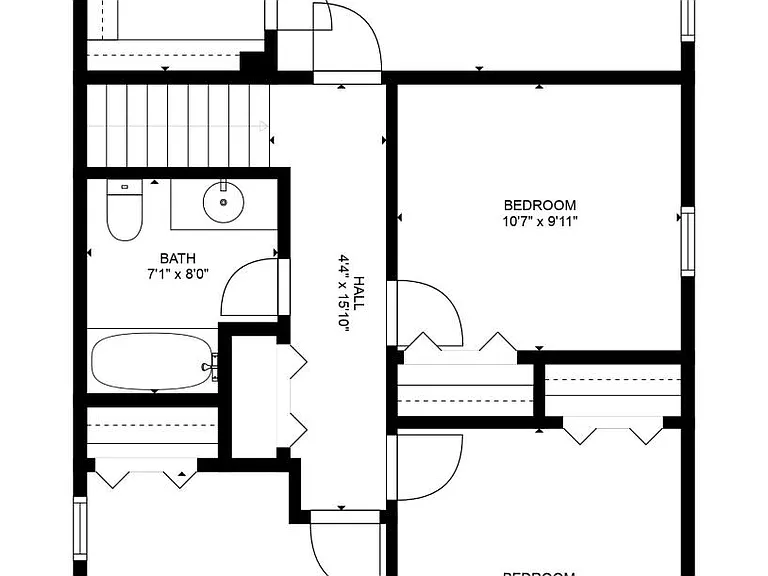 Upstairs Floor Plan