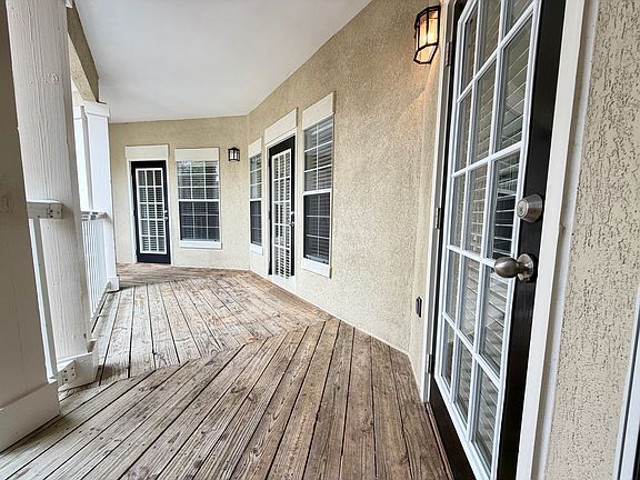 22 Foot Long Covered Balcony