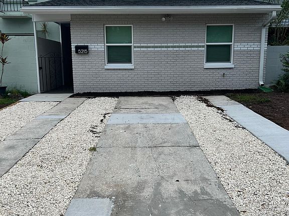 2 designated parking spaces on front driveway