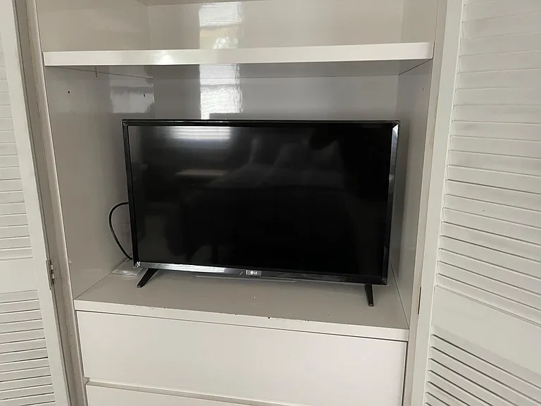 Master bedroom TV
