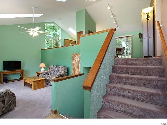 View from the landing at the front door