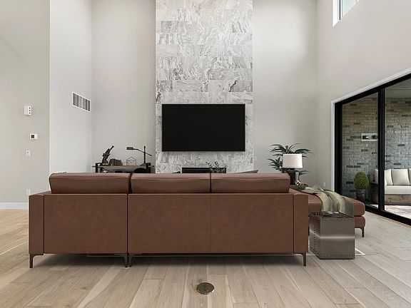 Homesite 3703 Great Room - Virtually Staged