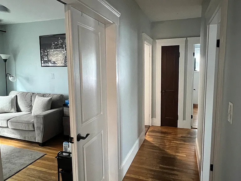Hallway looking in bedroom 3 or office