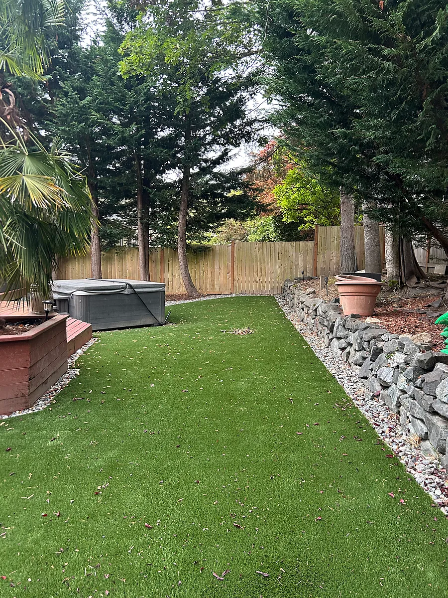 Turf backyard - 918 221st Ave NE
