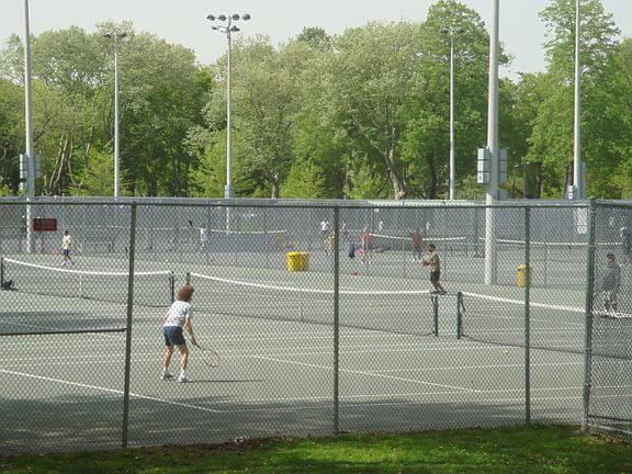 Free Tennis in Park