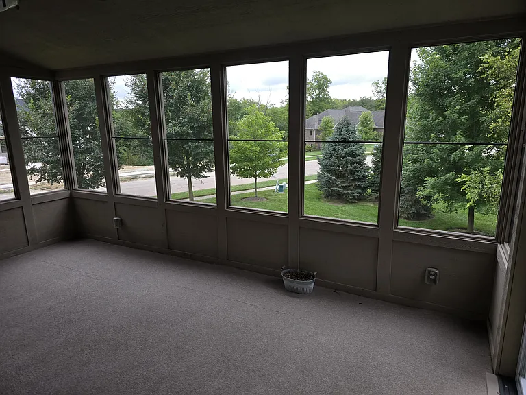 Screened-in porch