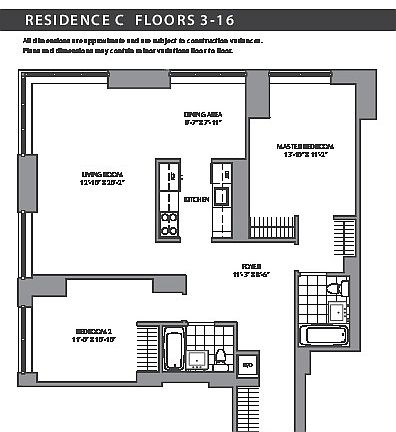 2nd image of 211 N End Ave APT 9c