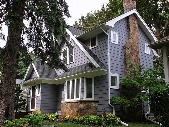 front & side of house