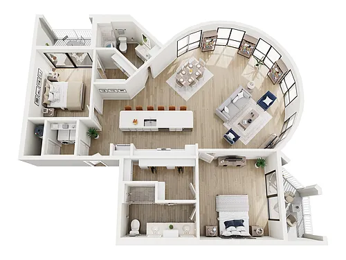 Floor plan The Bimini