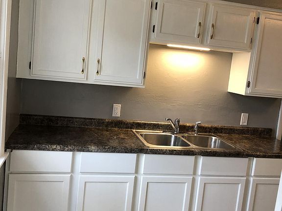 Kitchen.  New counter top and cabinets 