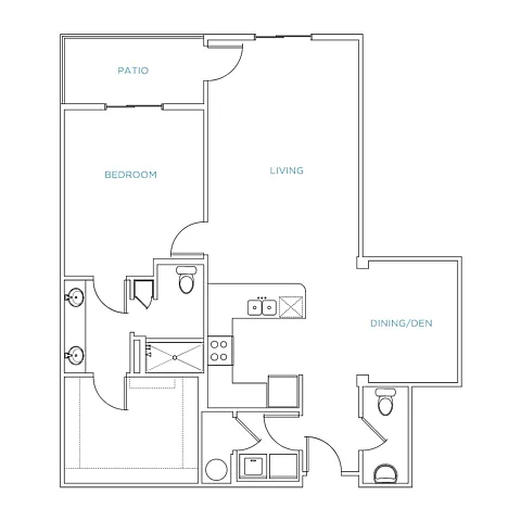 Floor plan B2