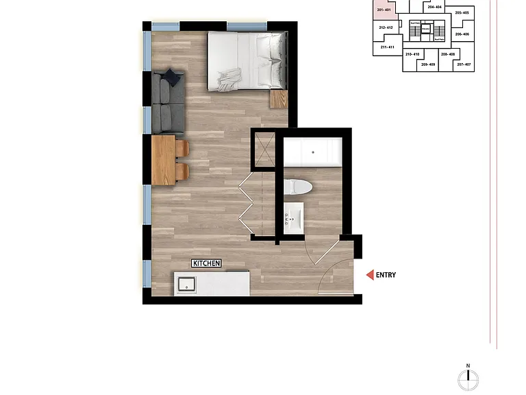 Fifty-Two Apartments — Photo 49