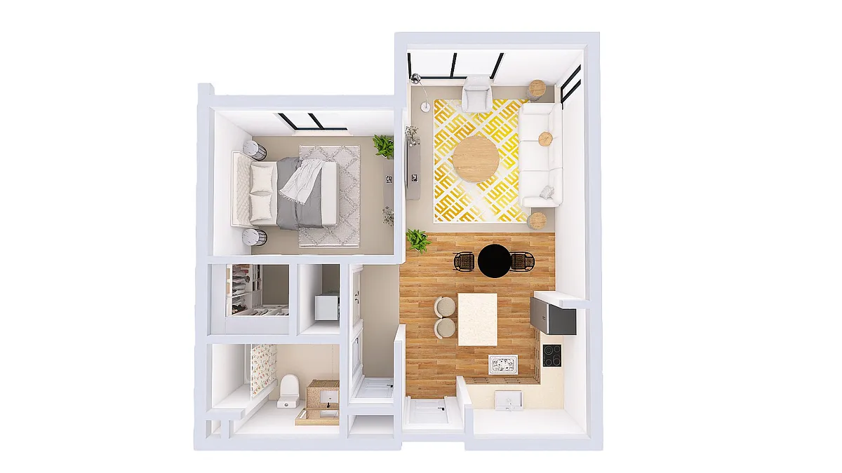 Floor plan Bedford