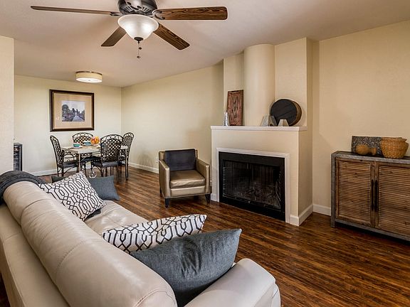 Living room furnished