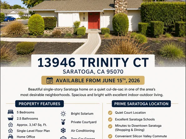 13946 Trinity Ct, Saratoga, CA 95070