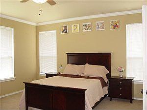 Bright master bedroom