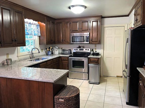 Kitchen with new countertops
