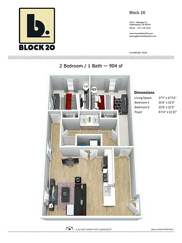 Floor plan Rose