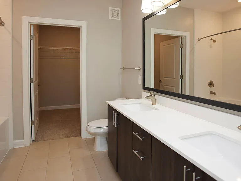 Bathroom with Double Vanity