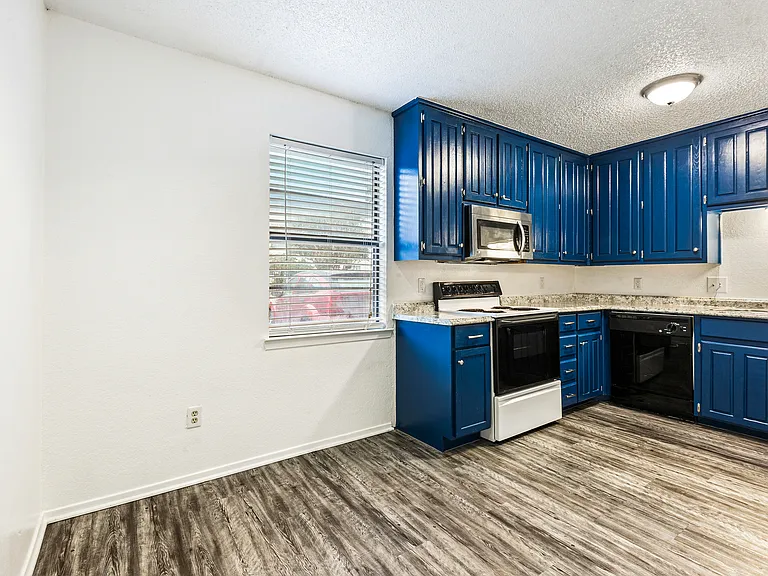 Kitchen with table space