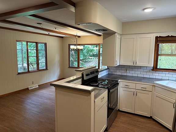 kitchen and dining room