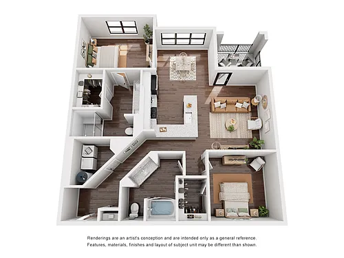 Floor plan B3