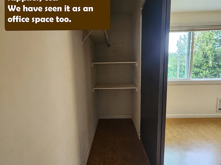 Large closet