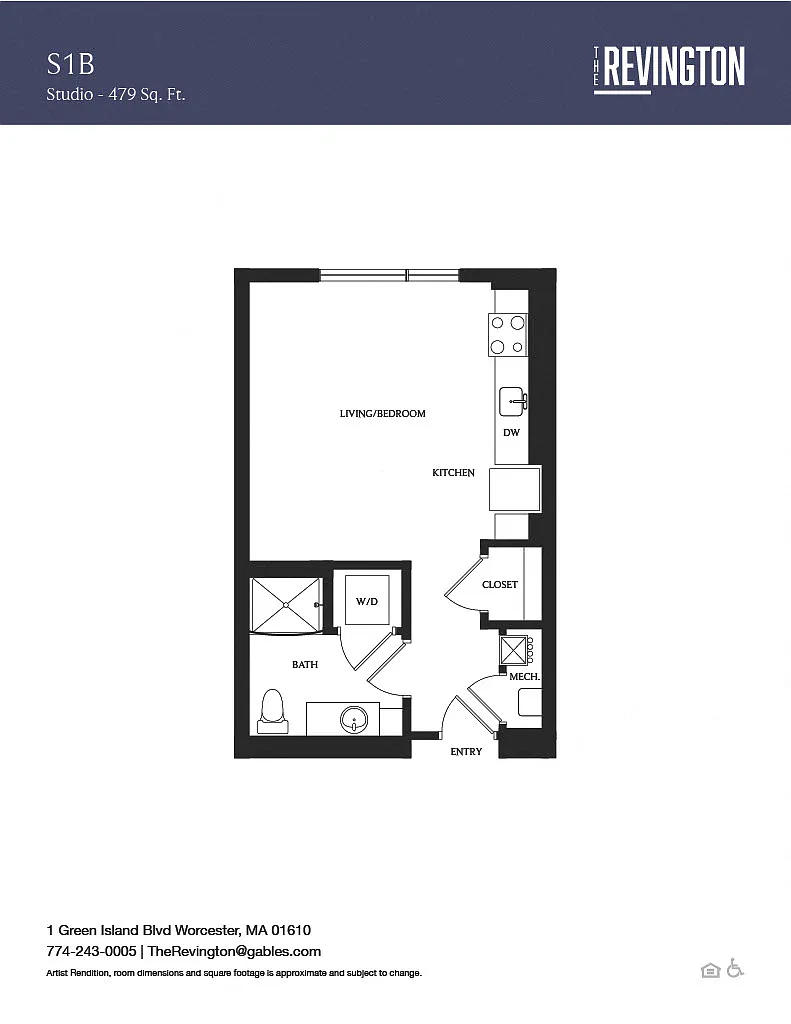 Floor plan S1B